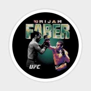 Urijah Faber Retro Bitmap Magnet